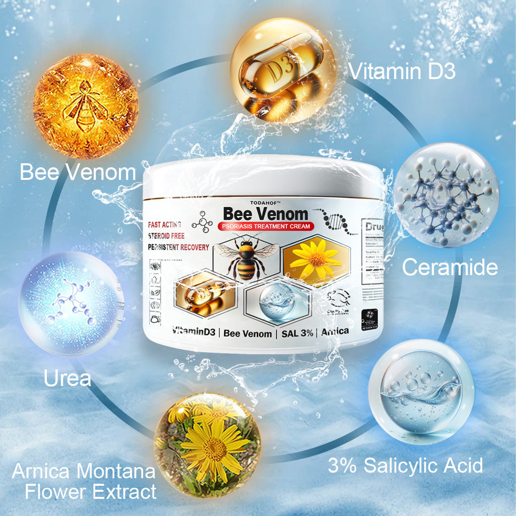 🎁Limited time extra 30% discount🎁 TOD𝑨𝑯OF® 𝑩𝒆𝐞 𝑽𝒆𝒏𝒐𝒎 𝑴𝒖𝒍𝒕𝒊-𝑺𝒚𝒎𝒑𝒕𝒐𝒎 𝑺𝒌𝒊𝒏 𝑻𝒓𝐞𝒂𝒕𝒎𝒆𝒏𝒕 𝑪𝒓𝒆𝒂𝒎