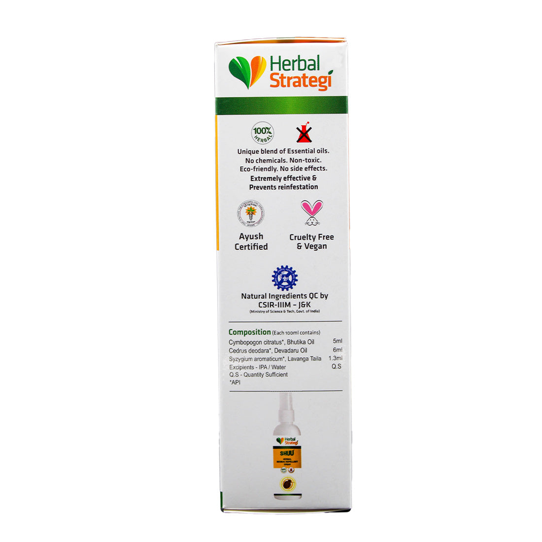 Herbal bed bugs spray | Non - toxic | plant-based | 100% Herbal